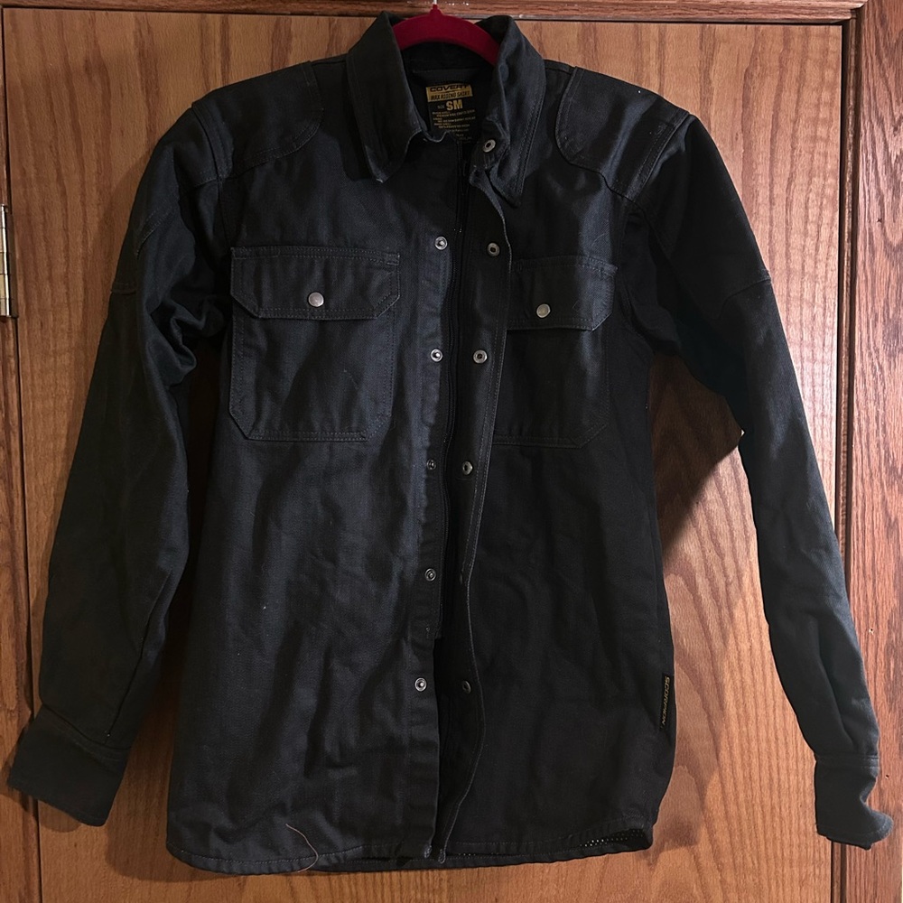 Covert Men's Black Wax Performance Riding Jacket